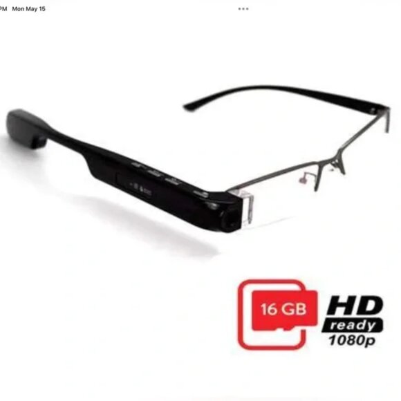 DigiOptix - 1080P HD CAMERA BLUETOOTH EYE GLASSES Spy MOTUS SMART 16GB 12 MP NEW - Picture 11 of 12